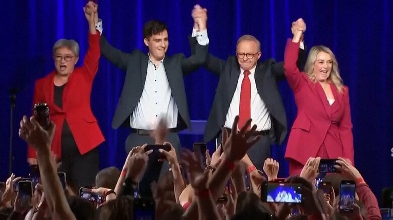 オーストラリア総選挙で与党・労働党が勝利　“トランプ関税”への対応が焦点｜FNNプライムオンライン