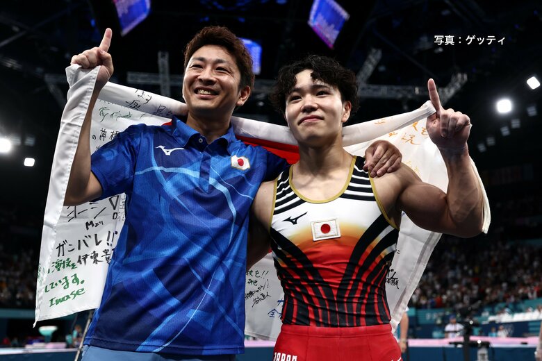【速報】体操男子個人総合決勝で岡慎之助が金メダル　日本勢4連覇達成　東京に続く連覇狙った橋本は6位｜FNNプライムオンライン