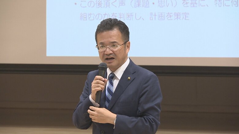 「工事の順番が違うのではないか」富山県高岡市で液状化被害住民と市長の対話集会、復旧の遅れに不満続出｜FNNプライムオンライン