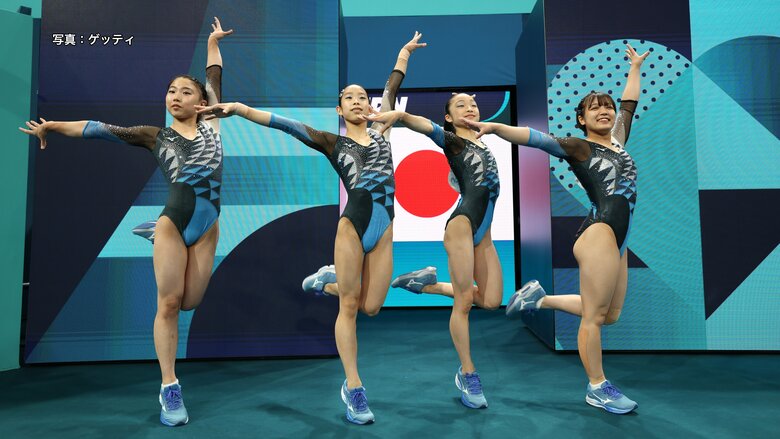 【速報】体操女子団体総合決勝の日本は8位入賞　エース離脱を乗り越え4人でバトンをつなぐ｜FNNプライムオンライン