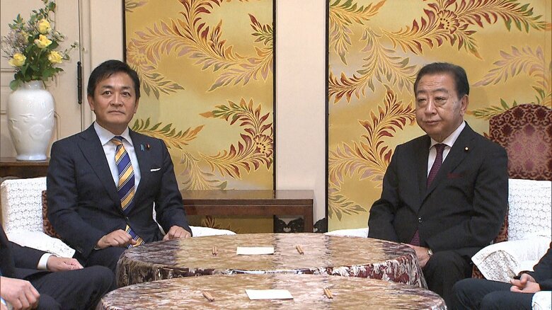 立憲・野田氏と国民・玉木氏が党首会談　衆院選で「自公過半数割れを目指す」で一致　「裏金議員」への対抗馬一本化は継続協議｜FNNプライムオンライン
