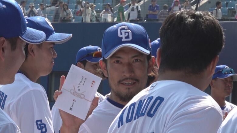 ベテラン祖父江も井上二軍監督から“ご褒美”を授かる