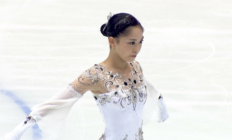 ショート2位から逆転優勝した吉田陽菜