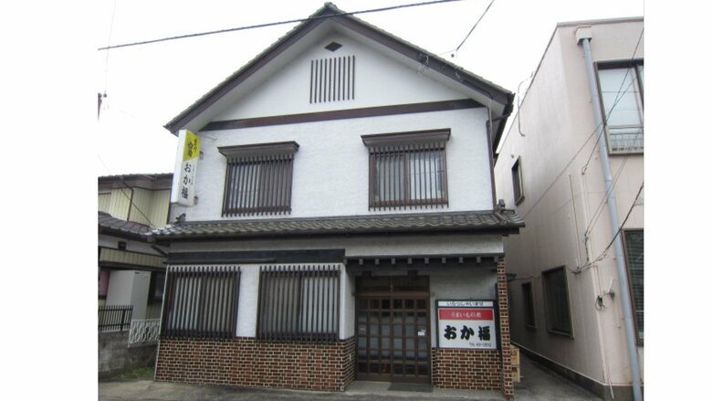 町が用意した空き店舗（提供：茂木町）