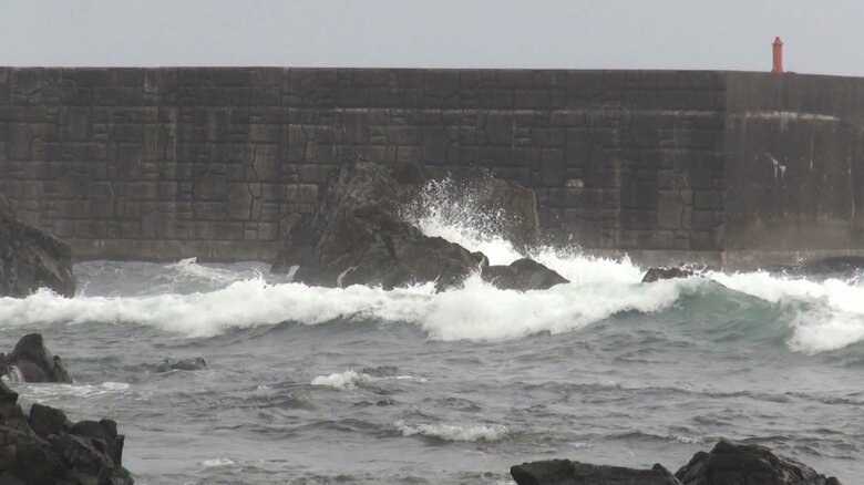 台風による“海のうねり”に注意