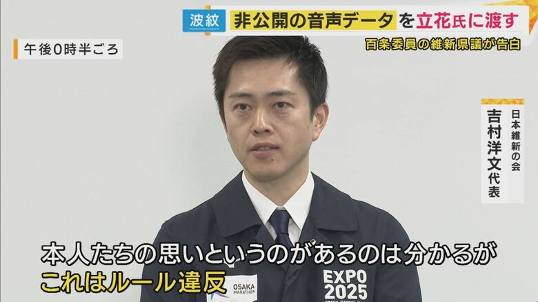 日本維新の会 吉村洋文代表