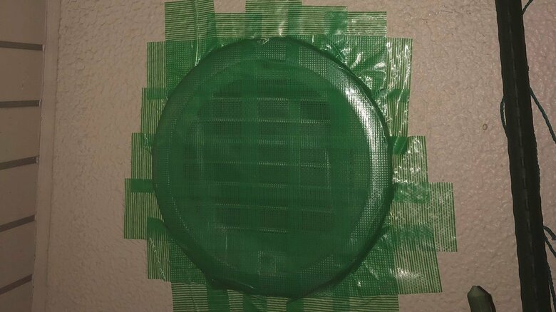 排気口をふさぐ人もみられた（提供：nyan51さん）