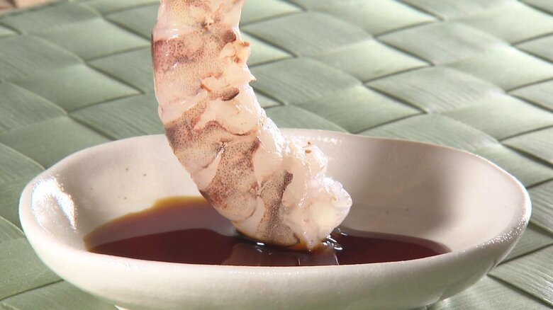 プリップリの弾力と甘味が魅力