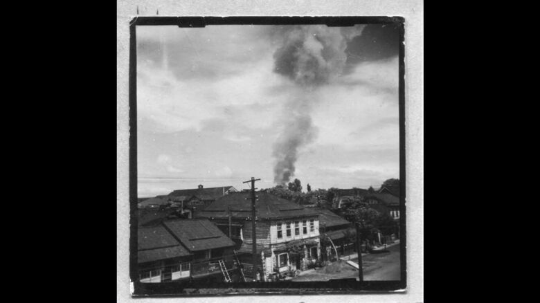 陸軍の第七師団が置かれた旭川市も空襲に 提供：旭川市中央図書館