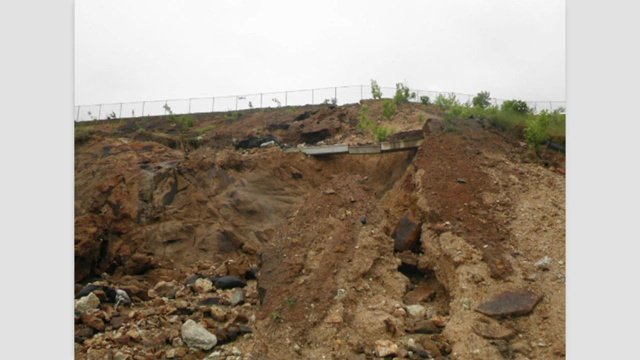提供：福島市　別のメガソーラー施設周辺