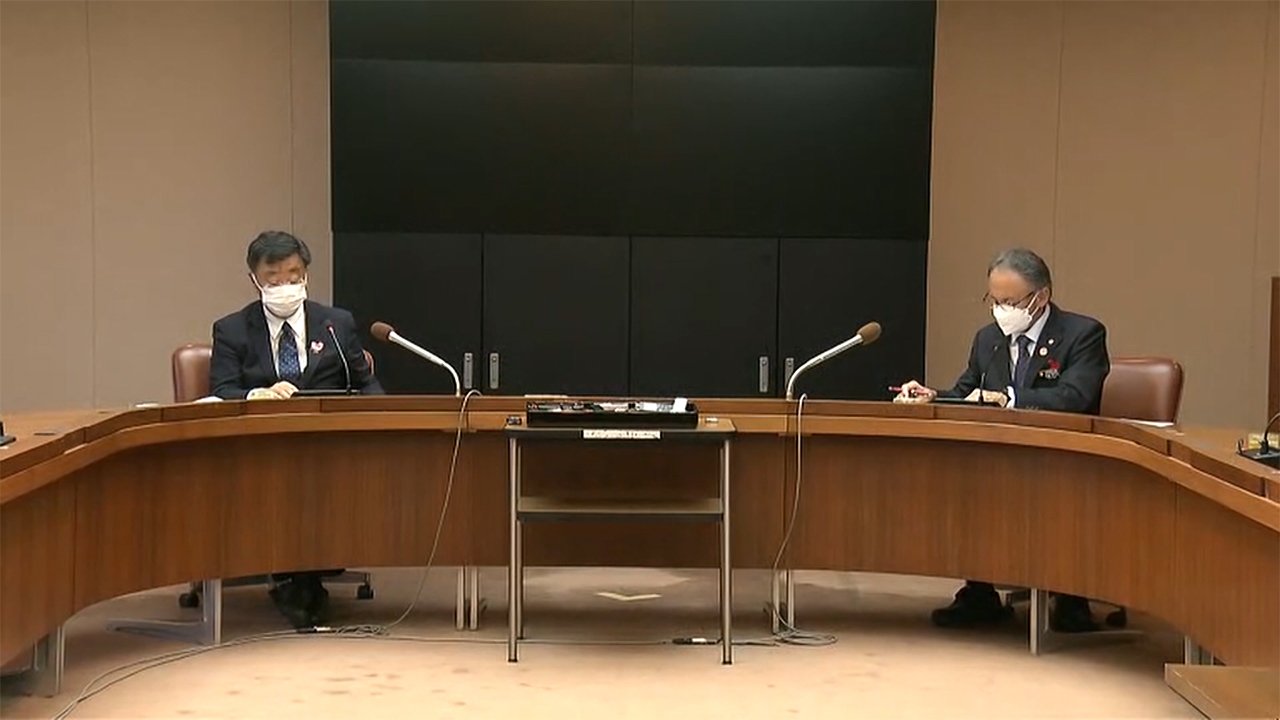 松野官房長官が沖縄初訪問 知事と会談 基地問題平行線 Fnnプライムオンライン 就任後 初めて沖縄 県を訪問している松野官 ｄメニューニュース Nttドコモ