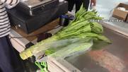 また中国で違法な食品処理　今度は「茎レタス」に青と黄を混ぜ緑に着色　生鮮野菜は使用認められず　白菜を「ホルムアルデヒド」に浸す過去も