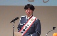 ねづっちさんが一日警察署長　「事故・自己に気をつけよう」交通安全を呼びかけ　秋の全国交通安全運動を前に