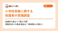 【小学校受験に関する保護者の意識調査】金銭的な壁より”関心の壁” 受験見送りの最多理由は「興味関心の無さ」