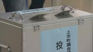 上市町議会議員選挙 開票結果 松谷氏がトップ当選
