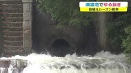 初夏の風物詩 満濃池の「ゆる抜き」式典行わず実施 讃岐平野に田植えシーズン到来 【香川・まんのう町】