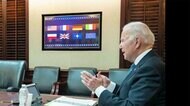 米欧首脳ウクライナ対応協議 米軍8500人派遣準備へ