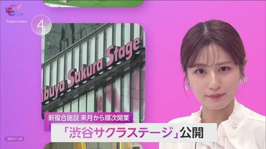 新施設「渋谷サクラステージ」公開 分断されていた一帯が歩行デッキで移動可能に 12月から順次開業へ
