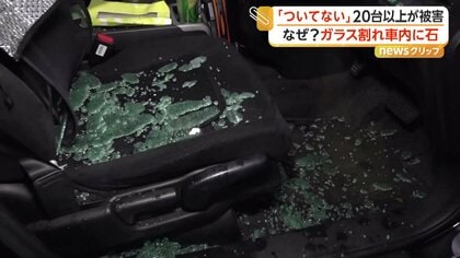 「ついていない」上信越道・新井PAで車20台以上に被害　強風で飛んだ小石が窓ガラスを直撃か　新潟・妙高市