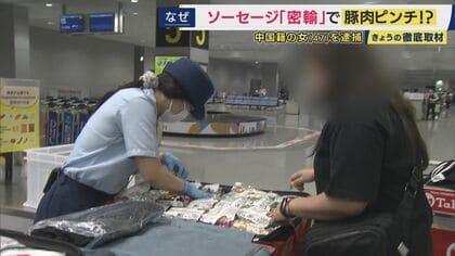 「何があかんねん」海外からの“肉の持ち込み”に対する甘い認識　報酬約4800円で中国からソーセージを密輸した疑いで逮捕者も　スペイン産生ハムの輸入停止にも波及する「アフリカ豚熱」の脅威