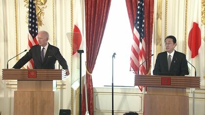 【速報】日米首脳共同会見「日本の防衛力を抜本的に強化し、防衛費の増額を確保する決意」