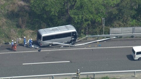 磐越道バス事故　若山容疑者が生徒に「体調悪い」…ソフトテニス部顧問「おかしな様子見て取れず」　バス会社と北越高校の主張対立