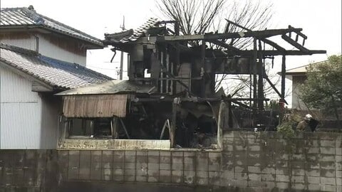 「煙が充満している」出雲市で未明の火事　住宅1棟全焼　住人の70代男性は避難してけがなし（島根）