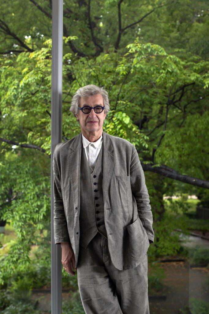 ヴィム・ヴェンダース監督 上野公園にて―2022年 © 日本美術協会/産経新聞