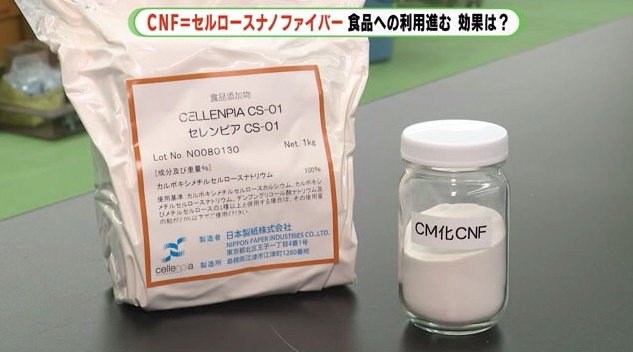 粉末化したCNF