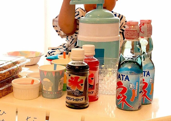 かき氷器がお気に入り?