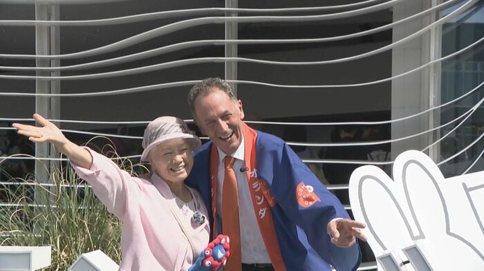 オランダパビリオンを訪問し“全館訪問”達成(5月)