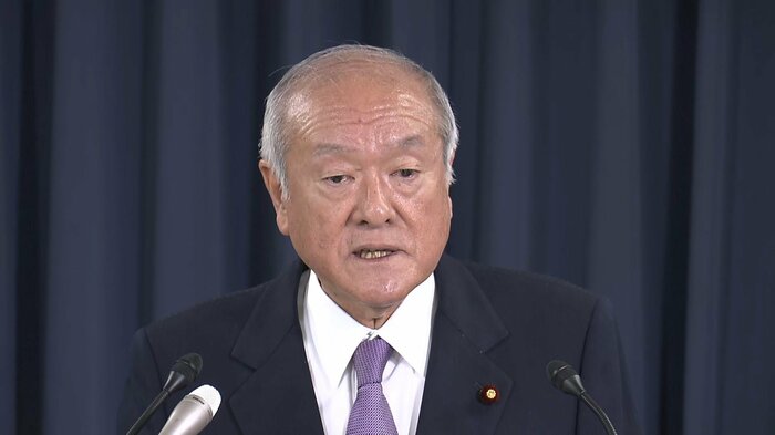 自民・鈴木幹事長　6日