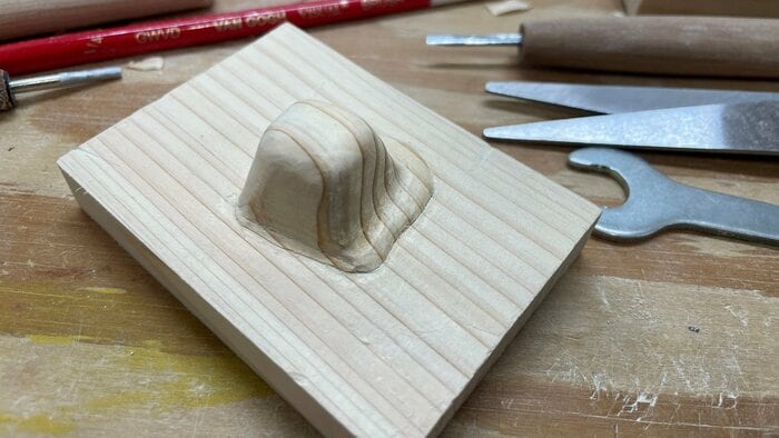 溶けかけに見えるように加工している