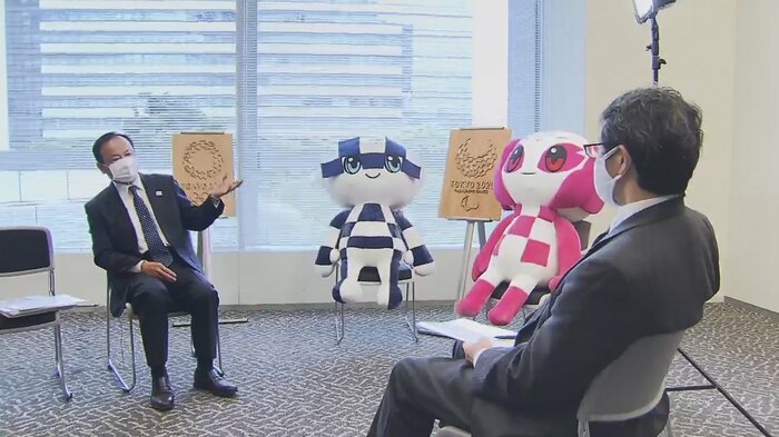 大会組織委 米村敏朗cso(左)