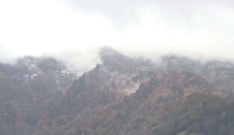 【速報】氷ノ山で初冠雪　去年よりも5日早く観測　地元観光協会が発表　　｜FNNプライムオンライン