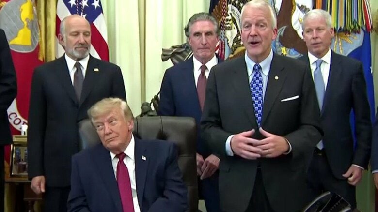 トランプ大統領が韓国による最大31兆円の投資計画発表　「パートナーシップをかつてないほど強固にする大きな一歩」　見返りに関税15％に引き下げ｜FNNプライムオンライン