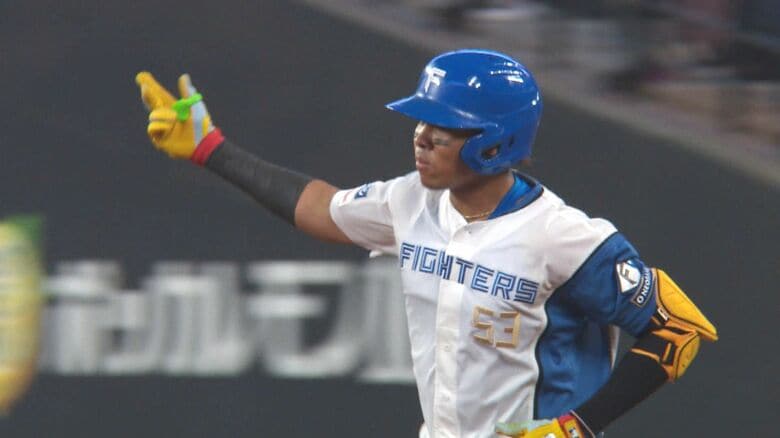 【ファイターズ】レイエス２４号＆２５号２打席連続ホームラン＿両チーム合わせ２５安打・５本のＨＲ飛び出す接戦制す！｜FNNプライムオンライン