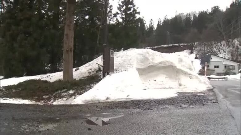 除雪中に転落か　用水路に倒れていた70代男性が死亡　秋田・仙北市｜FNNプライムオンライン