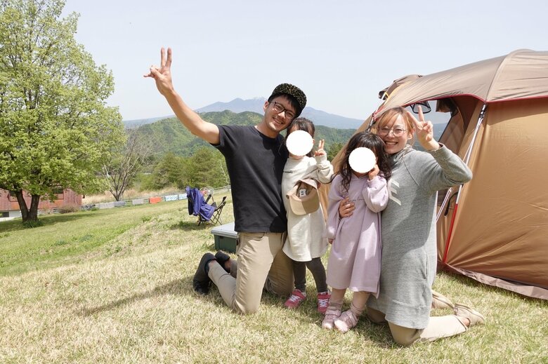 家族でアウトドア