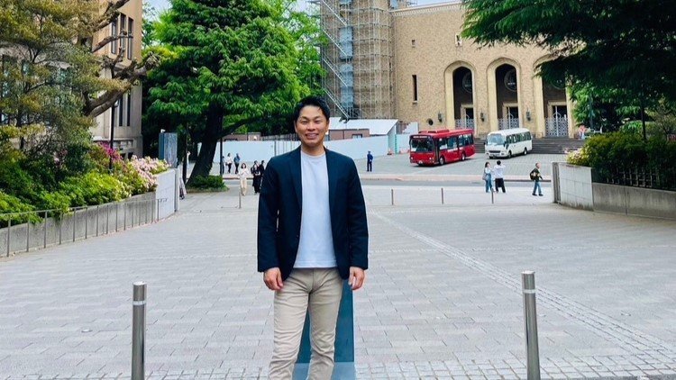 東北勢初の満塁弾を放った渡辺侑也さん