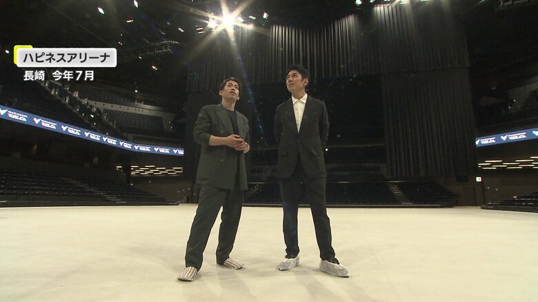 1月の興行の視察に訪れた高橋大輔さん