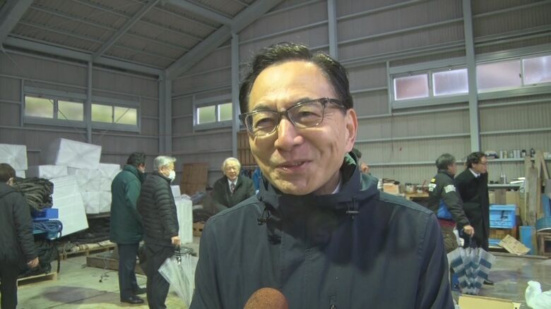 佐渡汽船　尾渡英生 社長