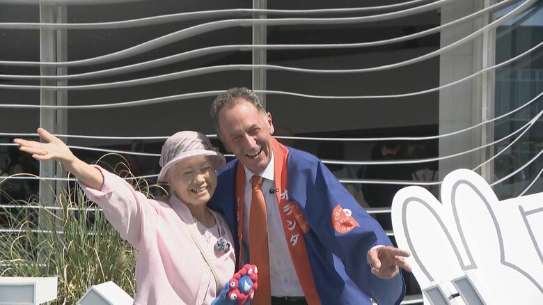 オランダパビリオンを訪問し“全館訪問”達成（5月）