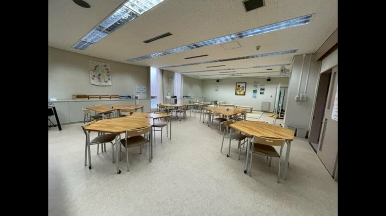 3学年が合同で授業を受ける教室