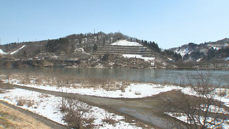 土砂崩れがあった現場