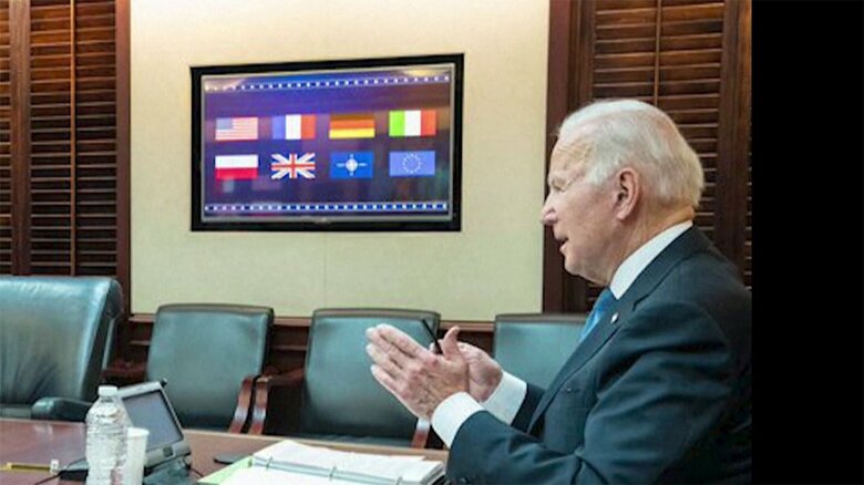 欧米首脳によるウクライナ対応会議