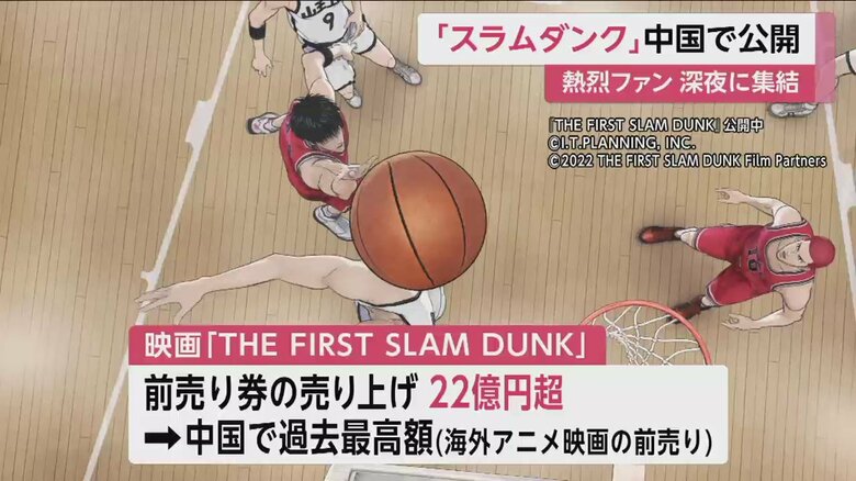 中国で公開された海外アニメ映画としては、前売り額が過去最高となった