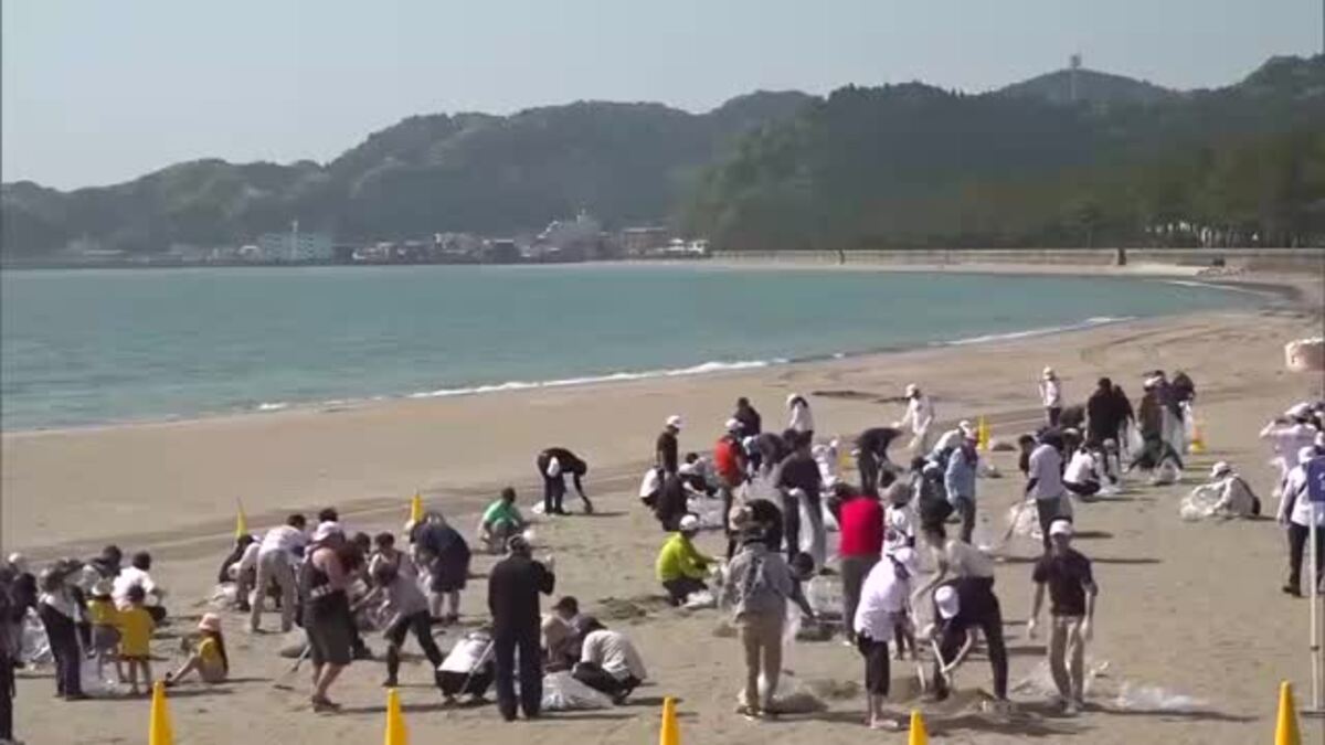 中国の海水浴場 