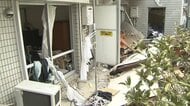 千葉・市川市のマンションで爆発　2人けが「飛び起きるような音だった」100メートル離れた中学校の窓ガラスも被害に