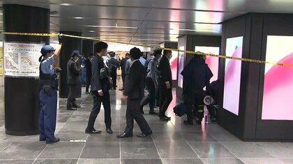 【技術コピーテスト】【速報】東京・銀座の地下通路に不審物　爆発物処理班出動し確認作業中　警視庁